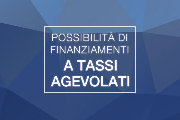 Finanziamenti a interessi agevolati